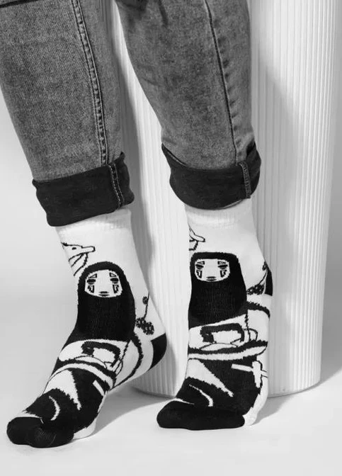 Білі шкарпетки V&T Socks малюнки (251954827)