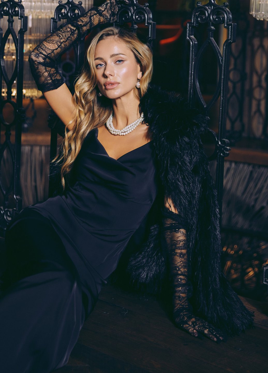 Черное кэжуал, вечернее платье платье-комбинация, клеш Gepur однотонное