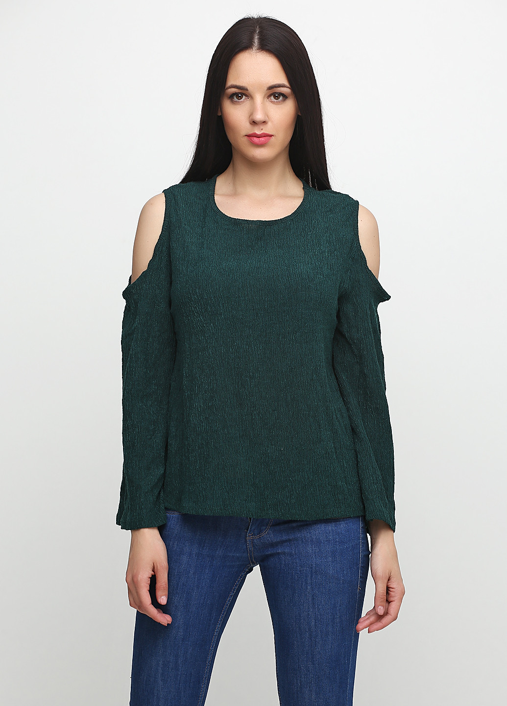 Зеленая демисезонная блуза H&M