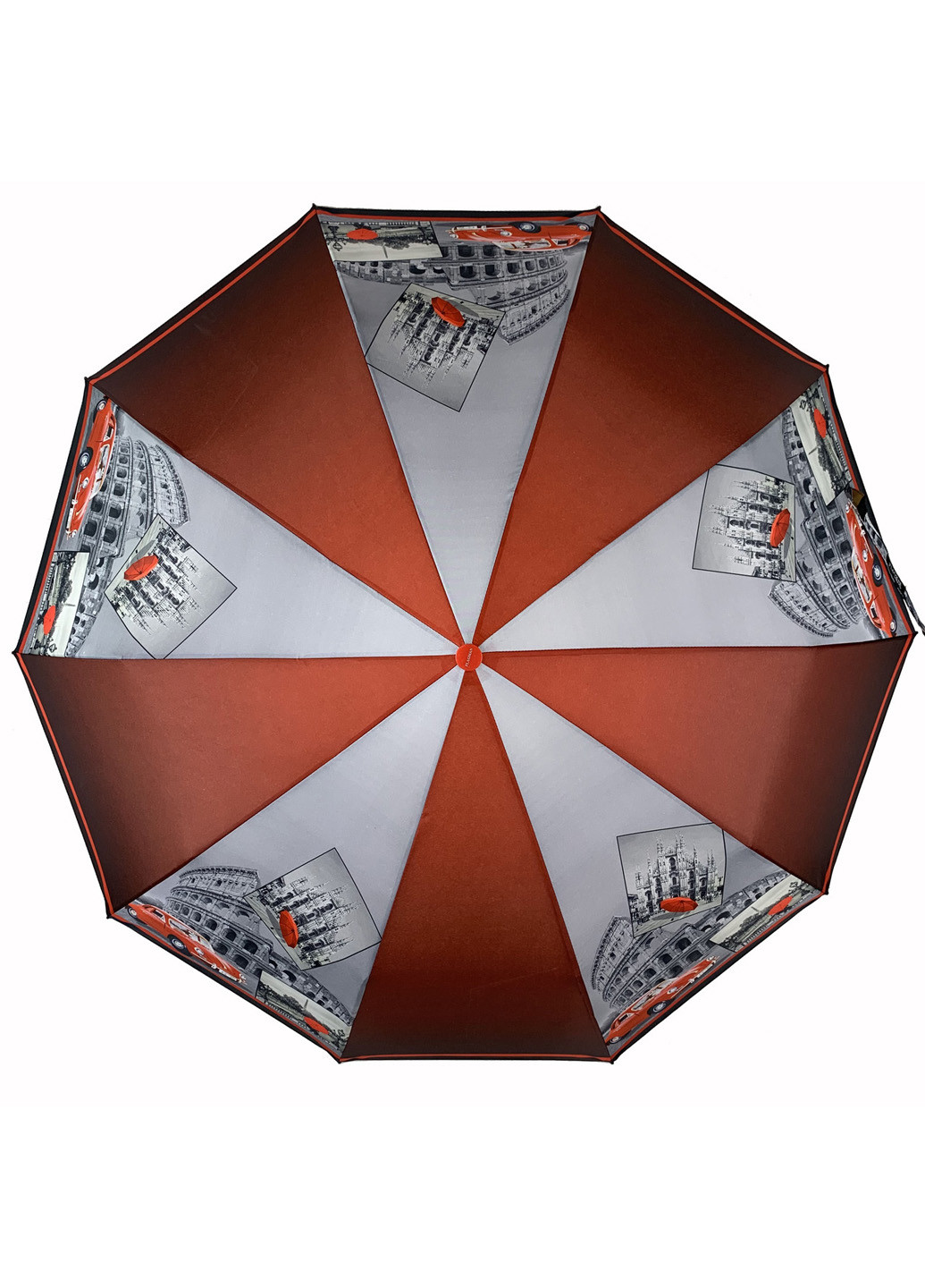 Женский складной зонт-полуавтомат 102 см Flagman (193350982)