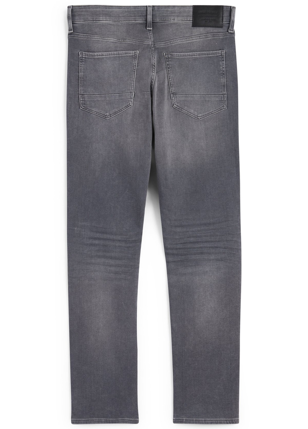 Серые демисезонные зауженные джинсы C&A