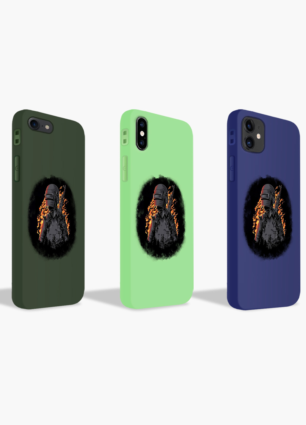 Чохол силіконовий Apple Iphone Xs Пубг Пабг (Pubg) (8938-1183) MobiPrint (219333598)