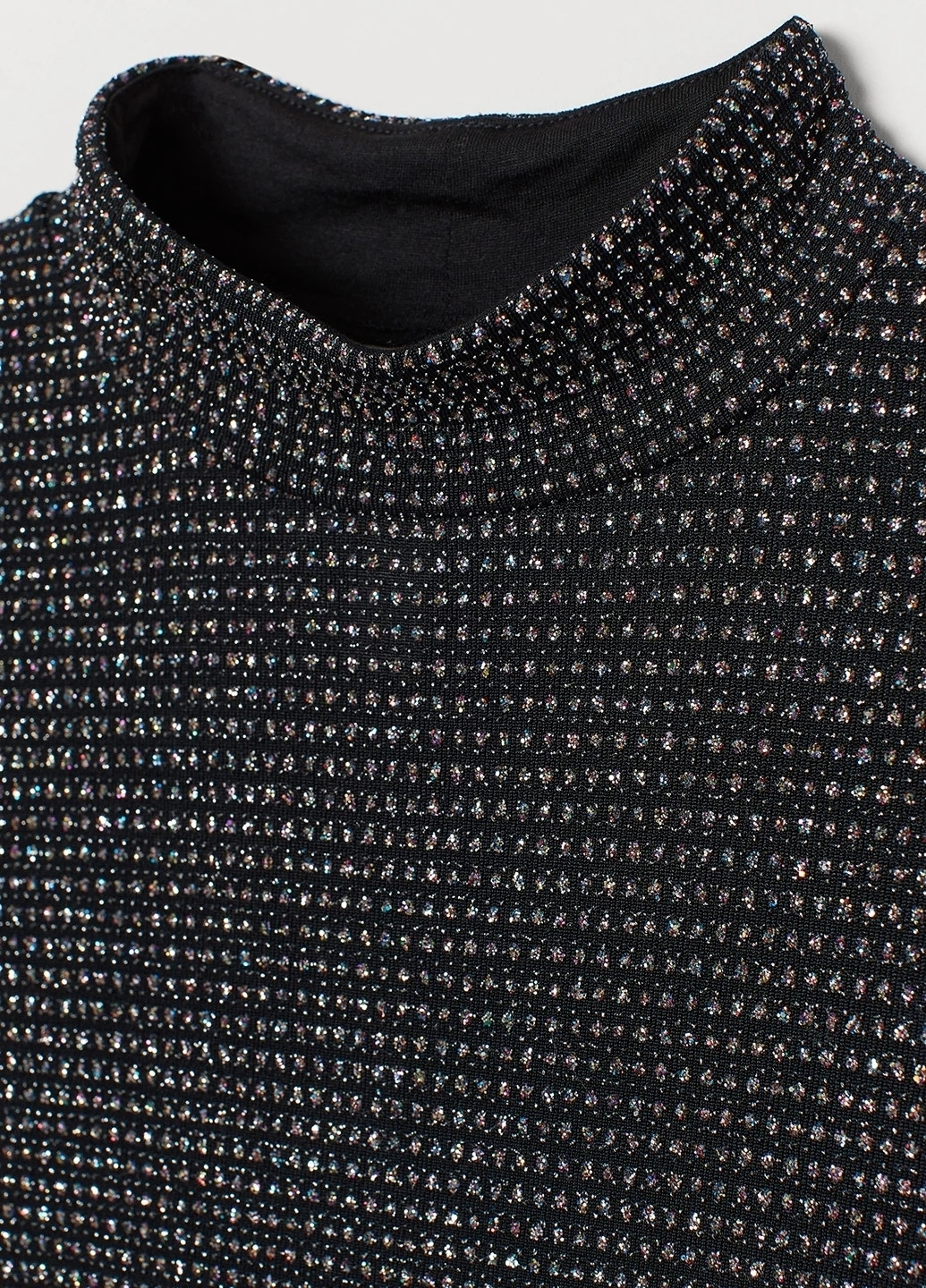 Чорна кежуал сукня сукня-водолазка H&M меланжева