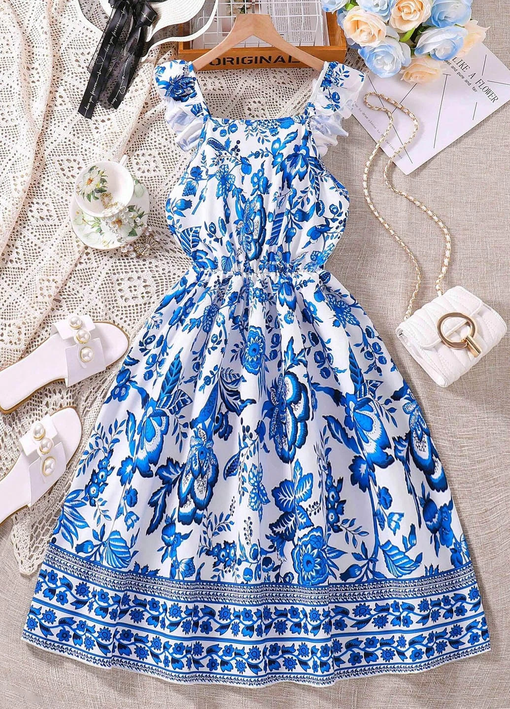 Синіти сукня SHEIN (308795757)
