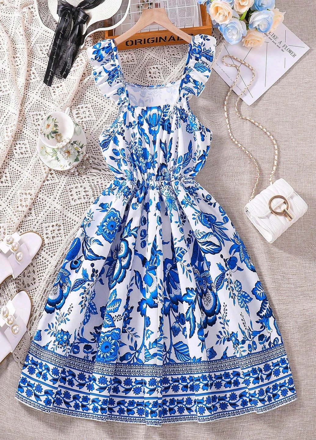 Синіти сукня SHEIN (308795757)