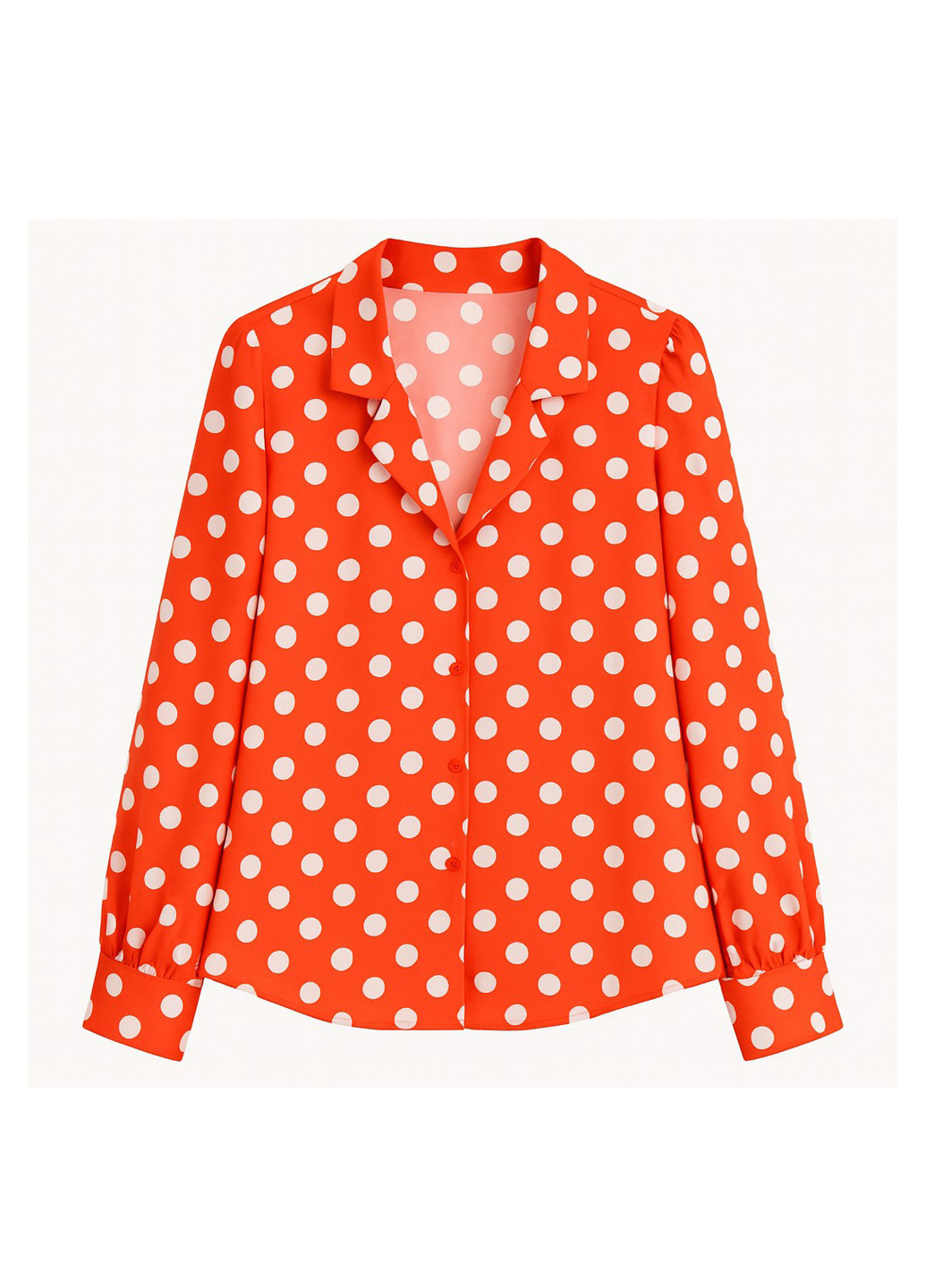 Красная кэжуал рубашка в горошек Babylon