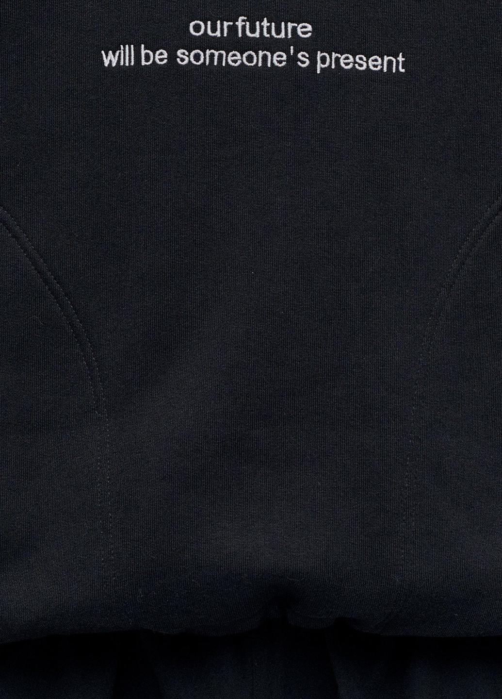 Черный свитшот Preach логотип без декора (332382433)