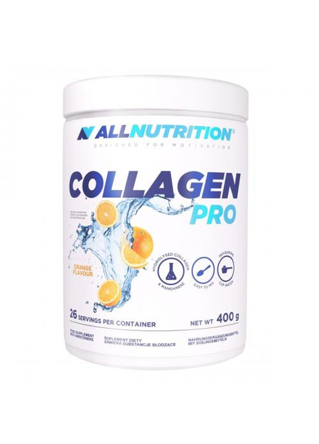 Колаген Collagen Pro 400 грам Полуниця Allnutrition (255410335)