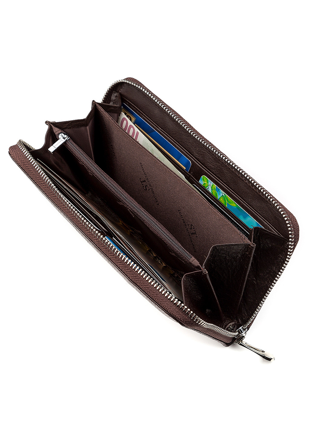 Жіночий шкіряний гаманець 20х10х2,5 см st leather (252126703)