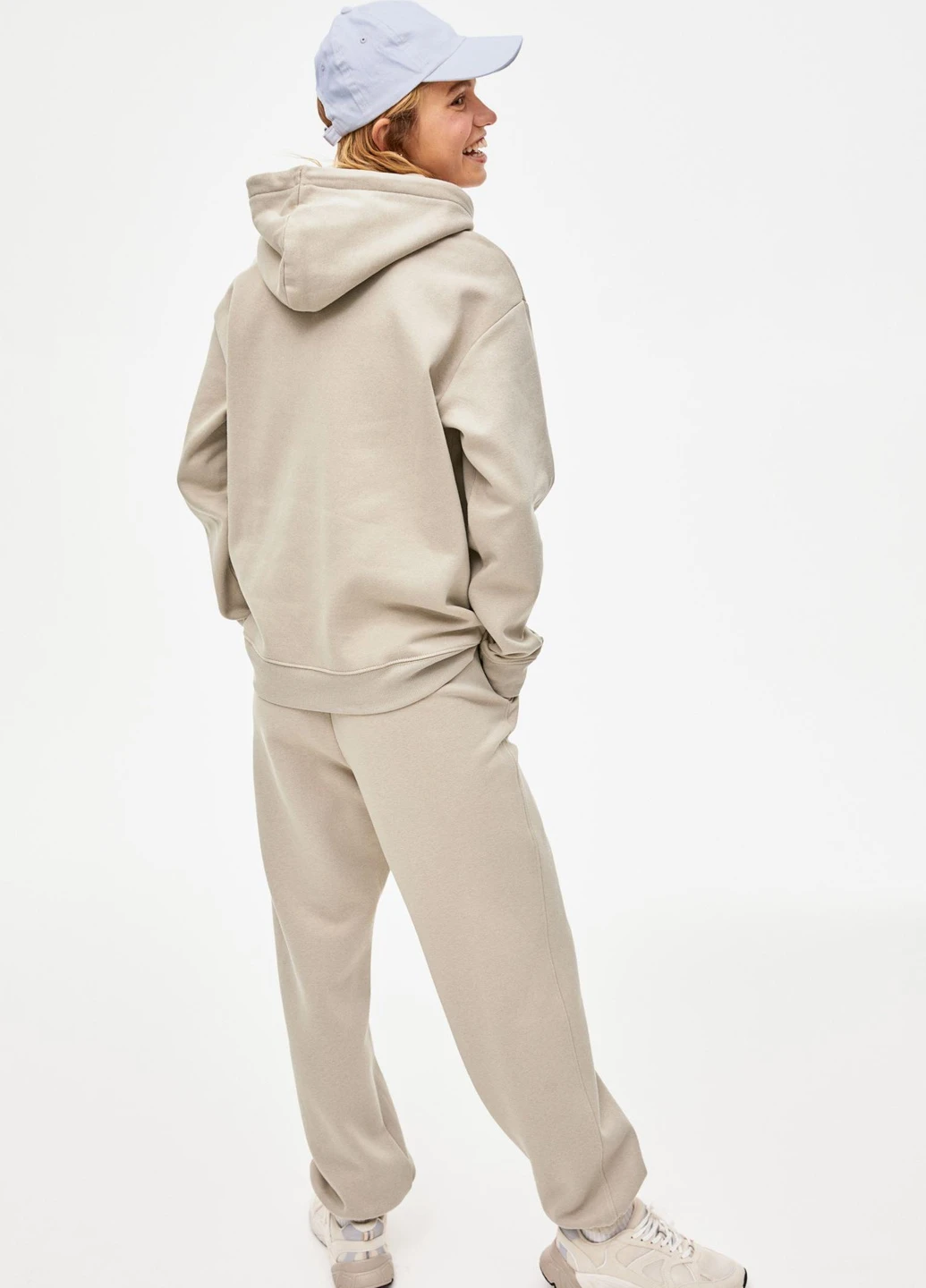 Штани демісезон,бежевий, H&M Basic (255170760)