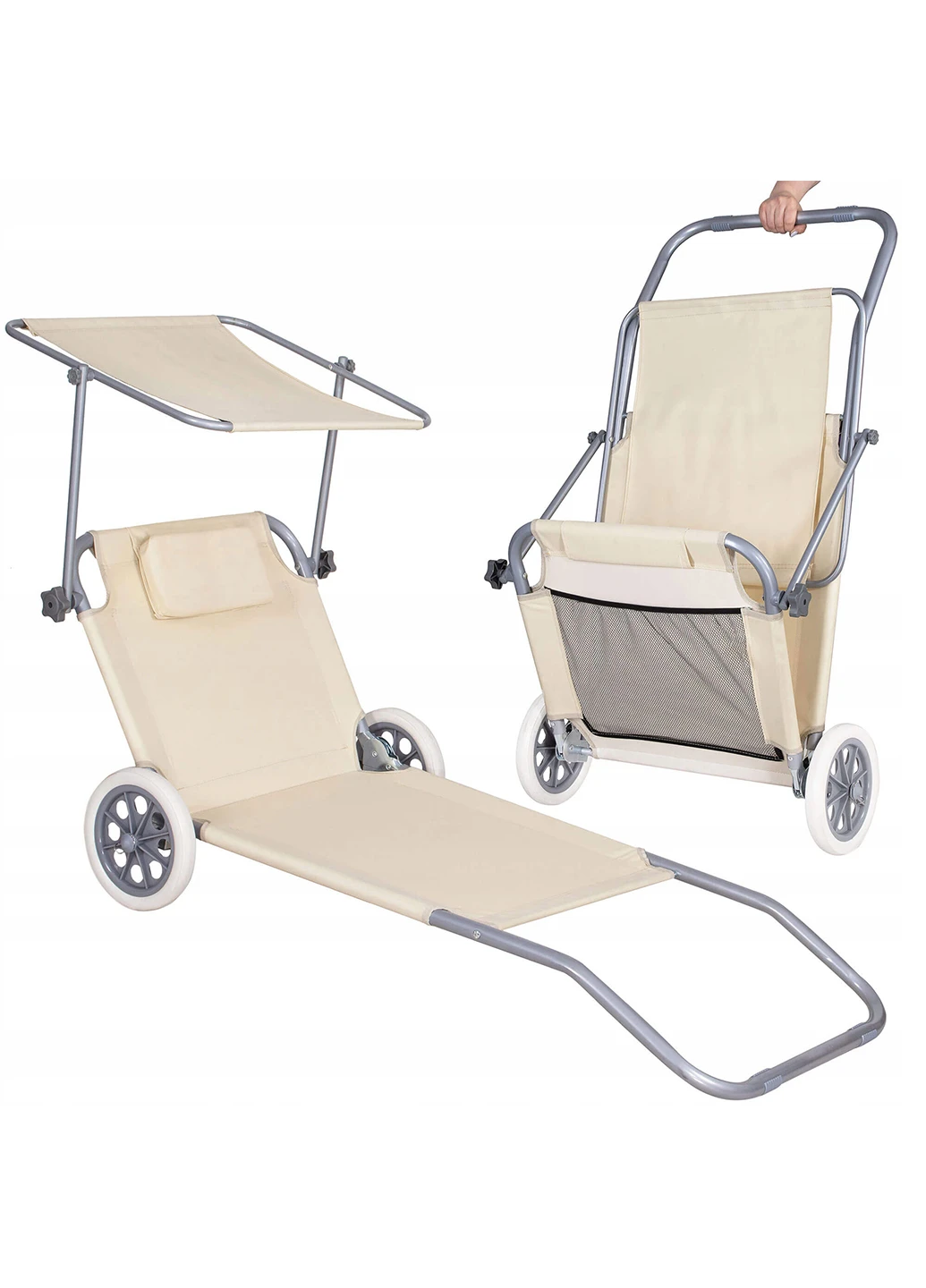Шезлонг 150х61х52 см Springos (231594958)