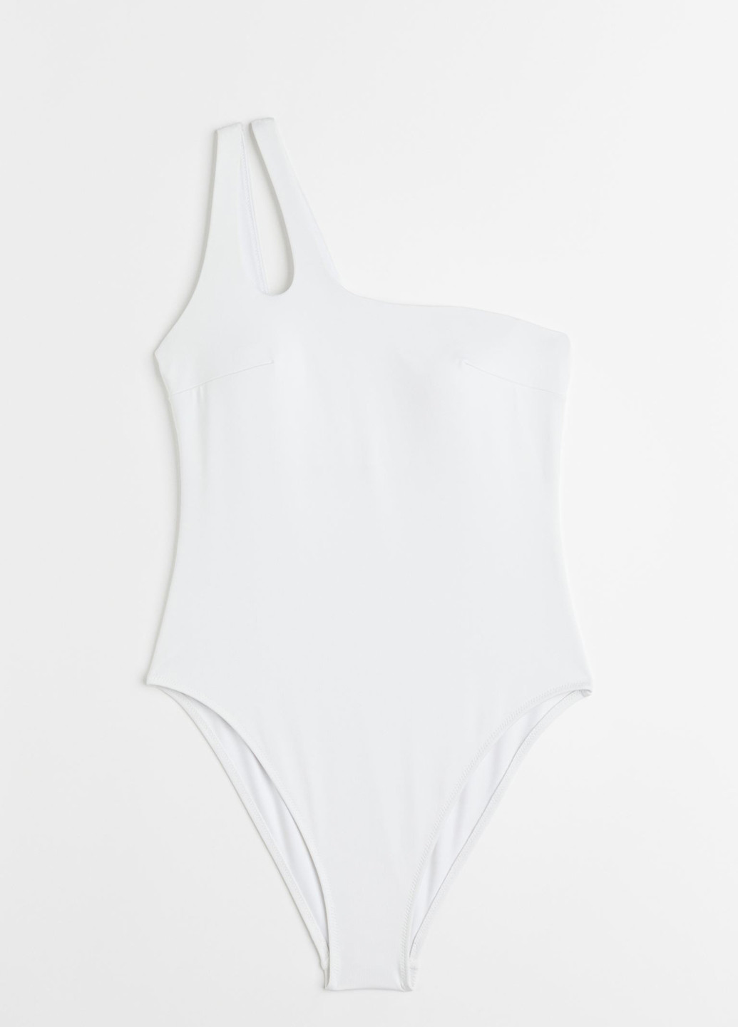 Білий літній купальник суцільний H&M