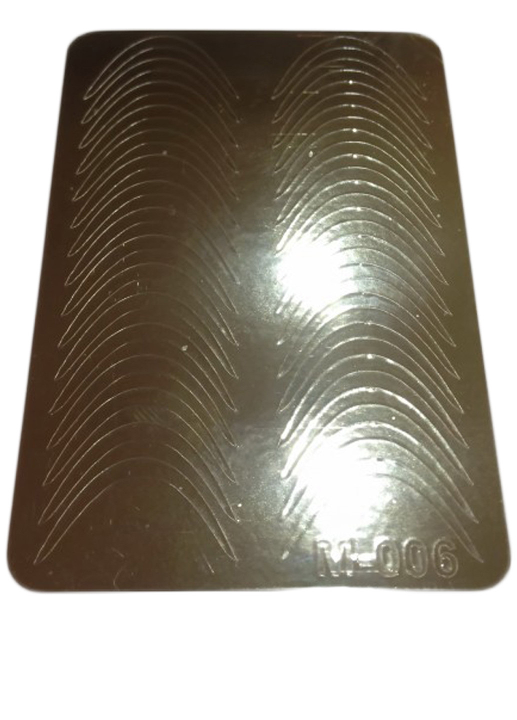Металлизированные наклейки для френча М-005 золото 1 шт. Canni (83226935)