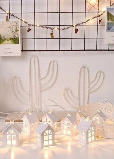 Гирлянда  Домики 10 шт. на батарейках More (253991486)