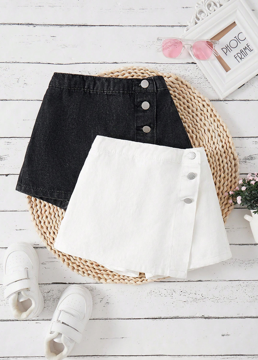 Юбка-шорты (2 шт.) SHEIN (367018347)