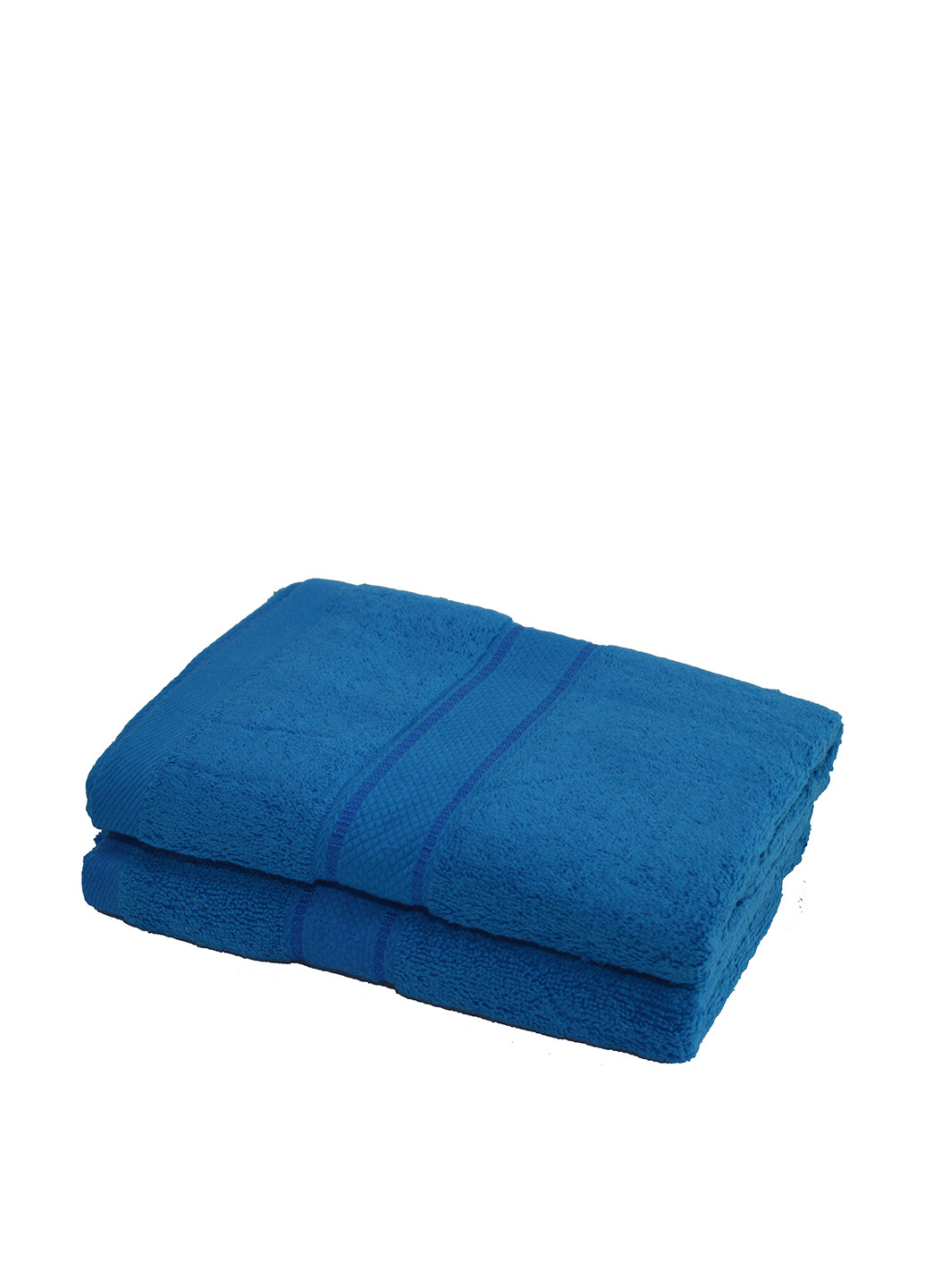 Moorvin полотенце, 50х100 см однотонный синий производство - Украина