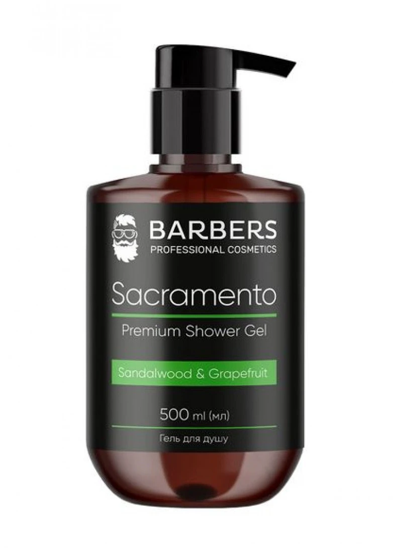 Гель для душу Sacramento 500 мл Barbers 4823109403055 (249979530)
