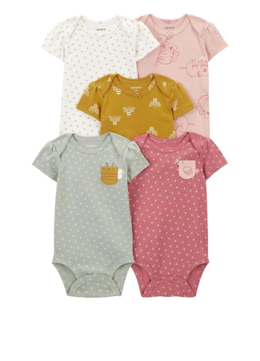 Боди (5 шт.) Carter's (354047946)