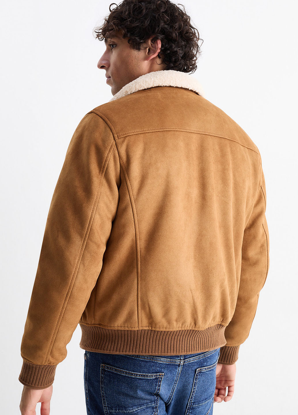 Коричнева демісезонна куртка C&A