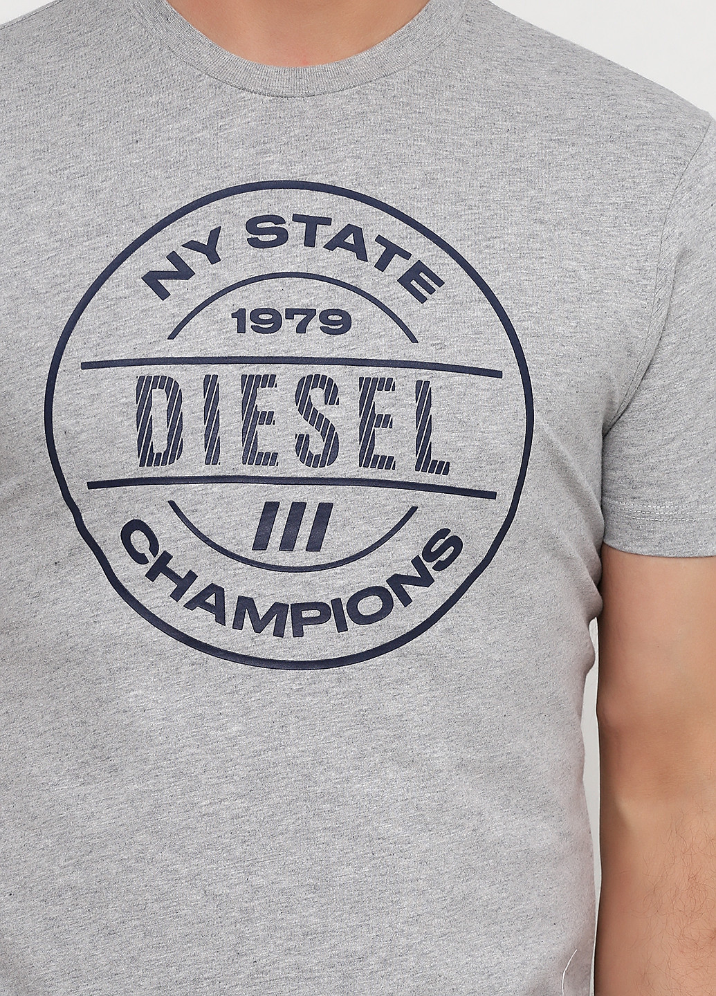 Комбинированная летняя футболка Diesel