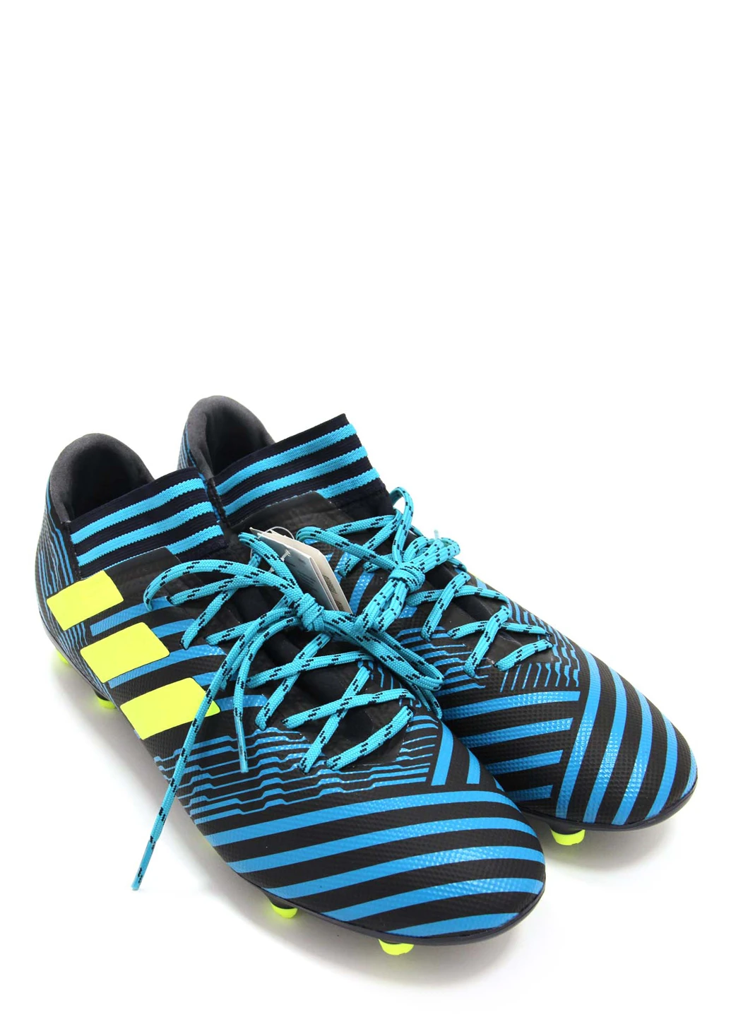 Бирюзовые мужские бутсы nemeziz 17.3 fg adidas