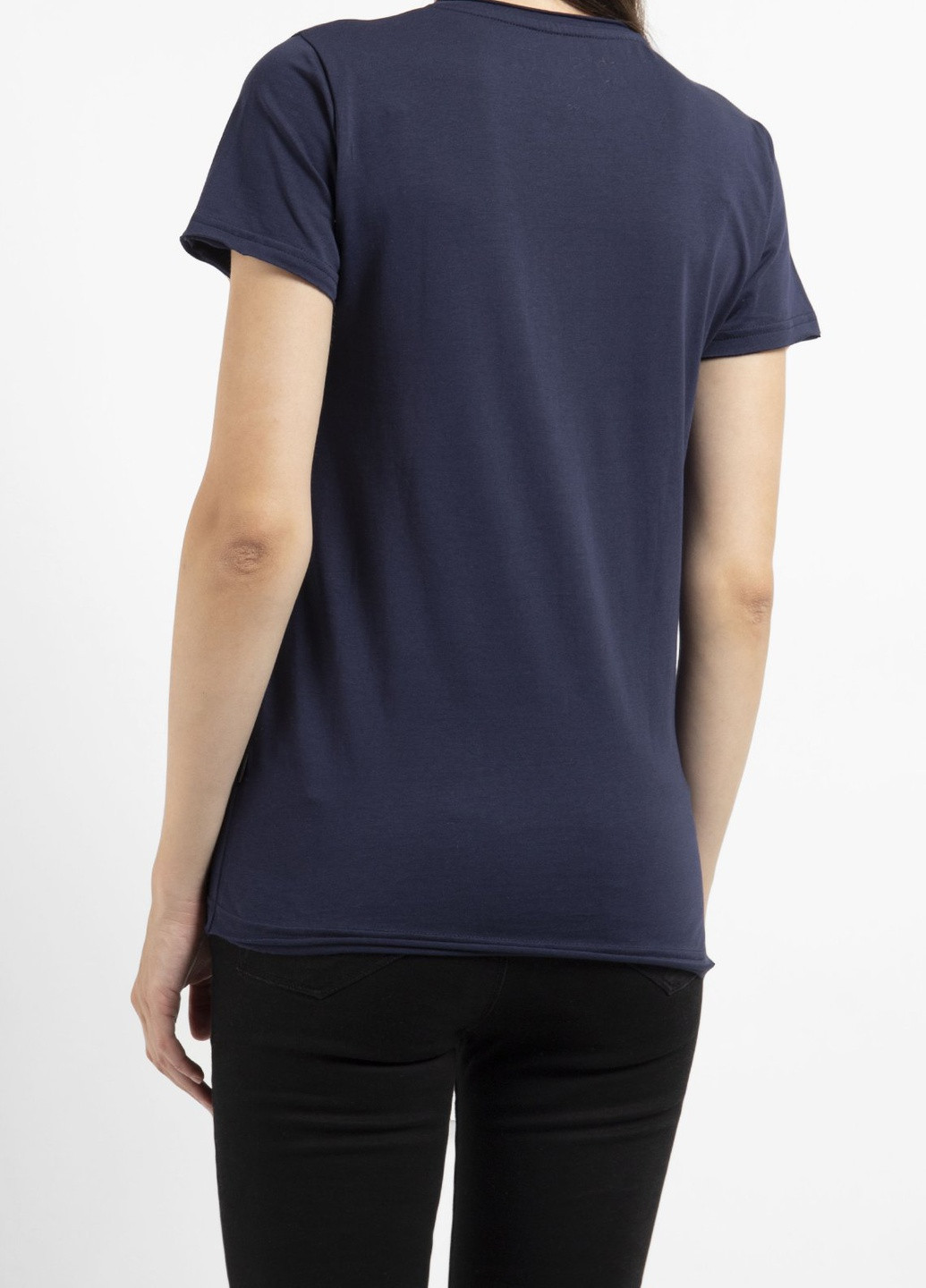 Темно-синя футболка з принтом Lupin Ko Samui - (250382484)