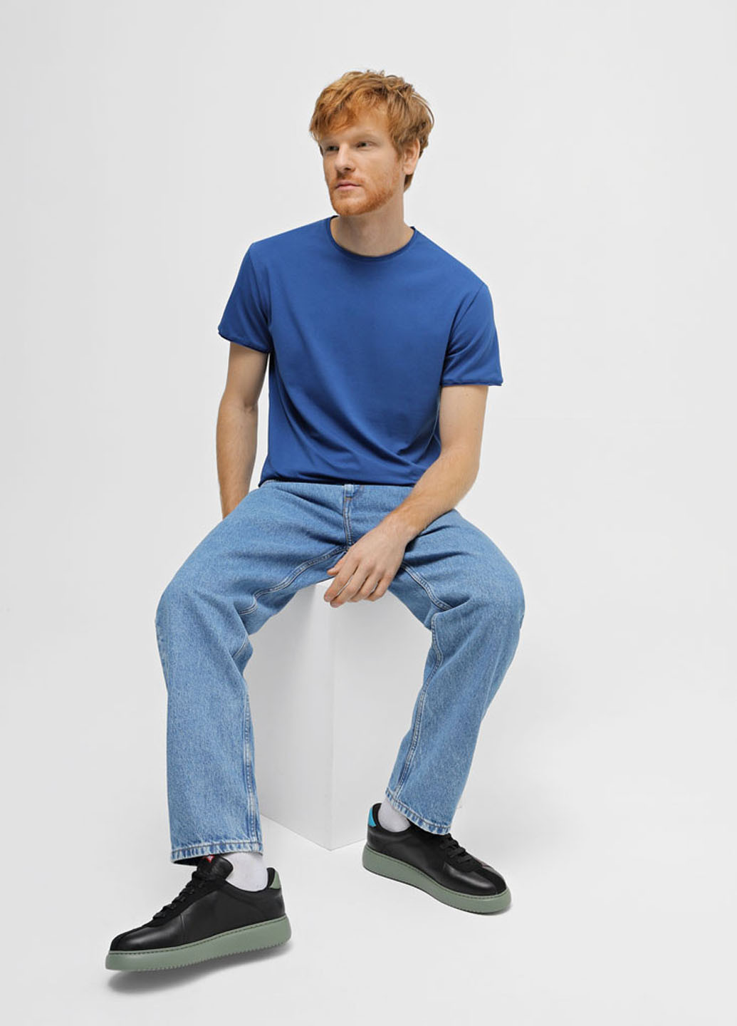 Синя футболка Promin