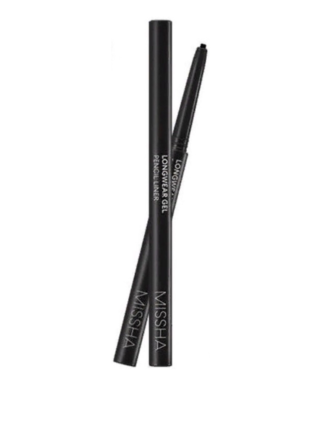 Устойчивый карандаш для глаз Long Wear Gel Pencil Liner Titan Black, 14 г MISSHA (179701334)