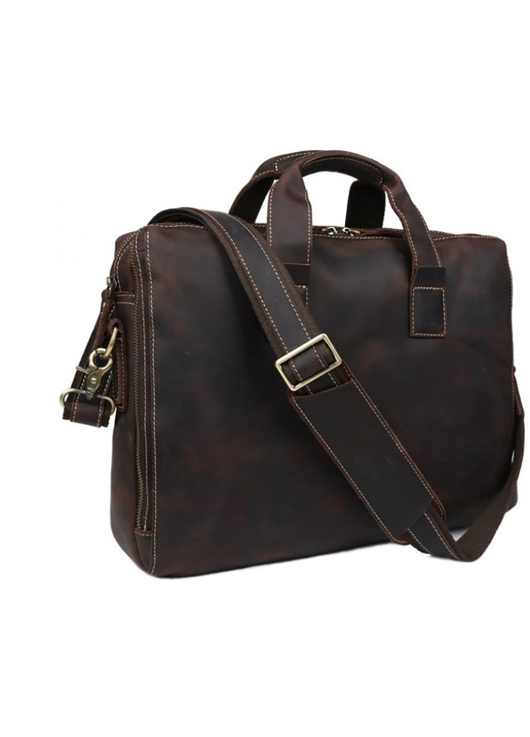 Мужская кожаная сумка 44х30х8 см Vintage (242188602)