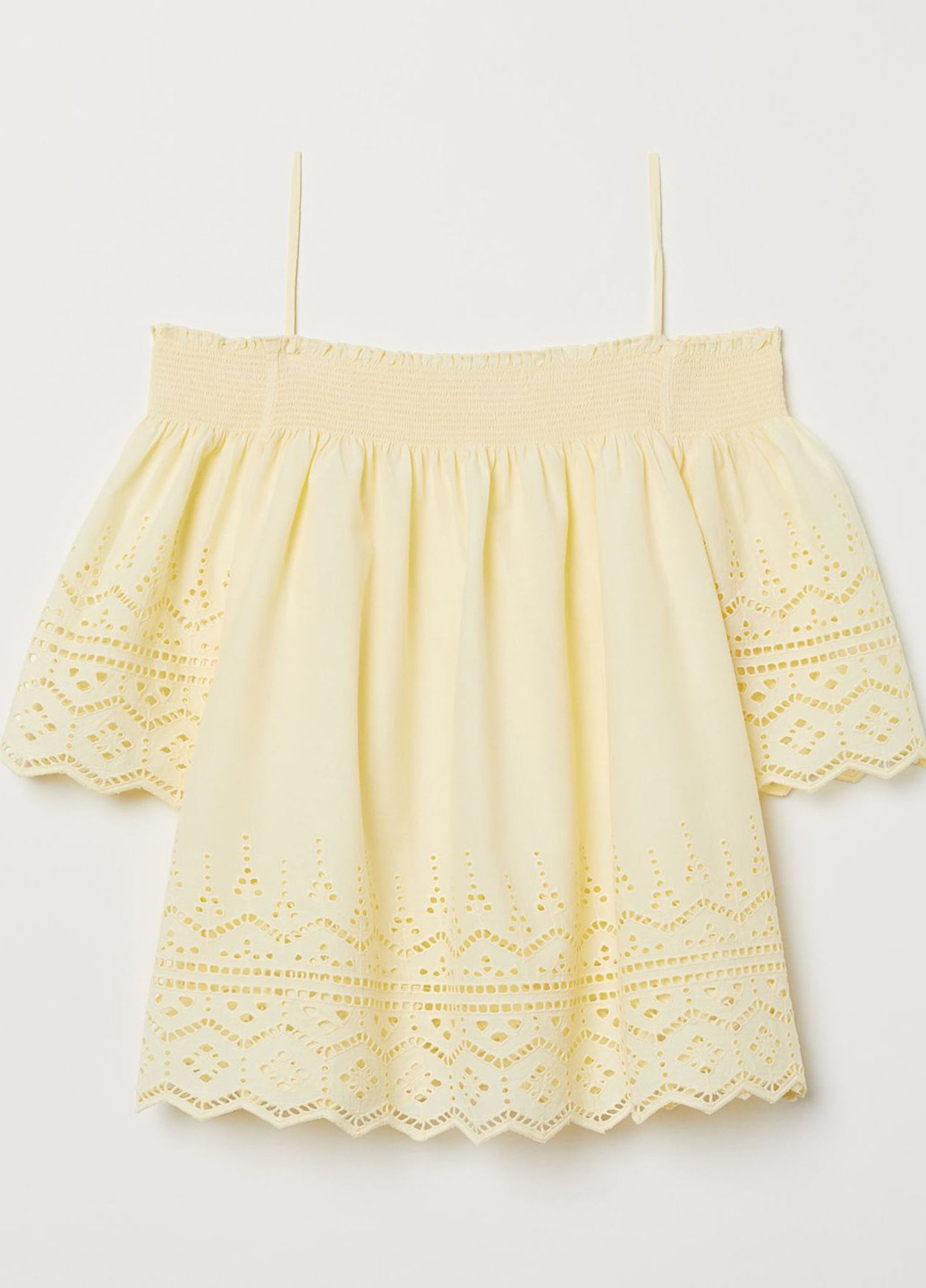 Жовта блуза H&M