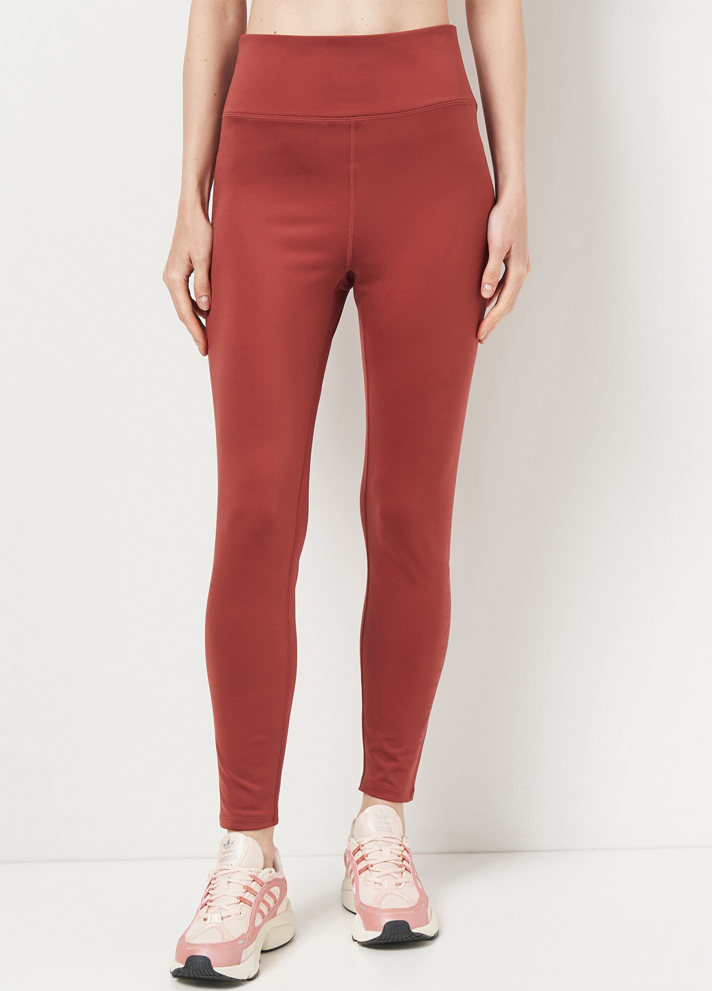 Кирпичные демисезонные леггинсы Calvin Klein