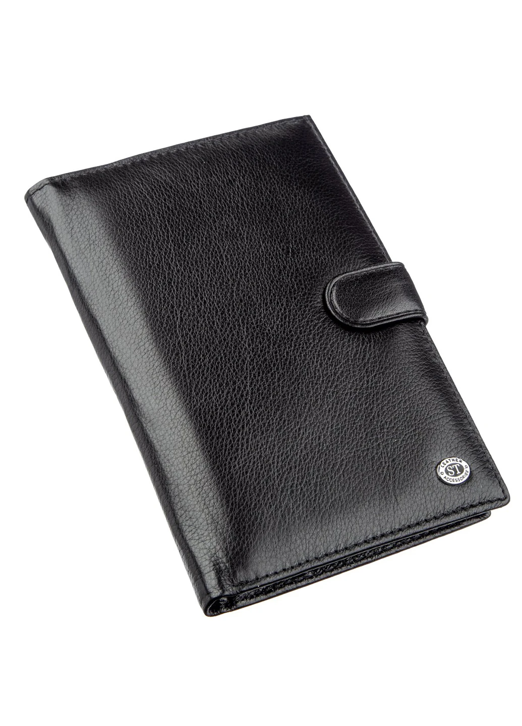 Чоловік шкіряний гаманець-візитниця 11,5х17,5 см st leather (232990218)