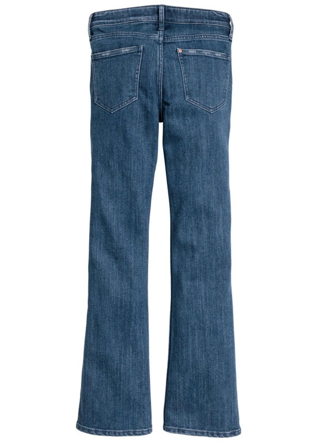 Синие демисезонные клеш джинсы H&M