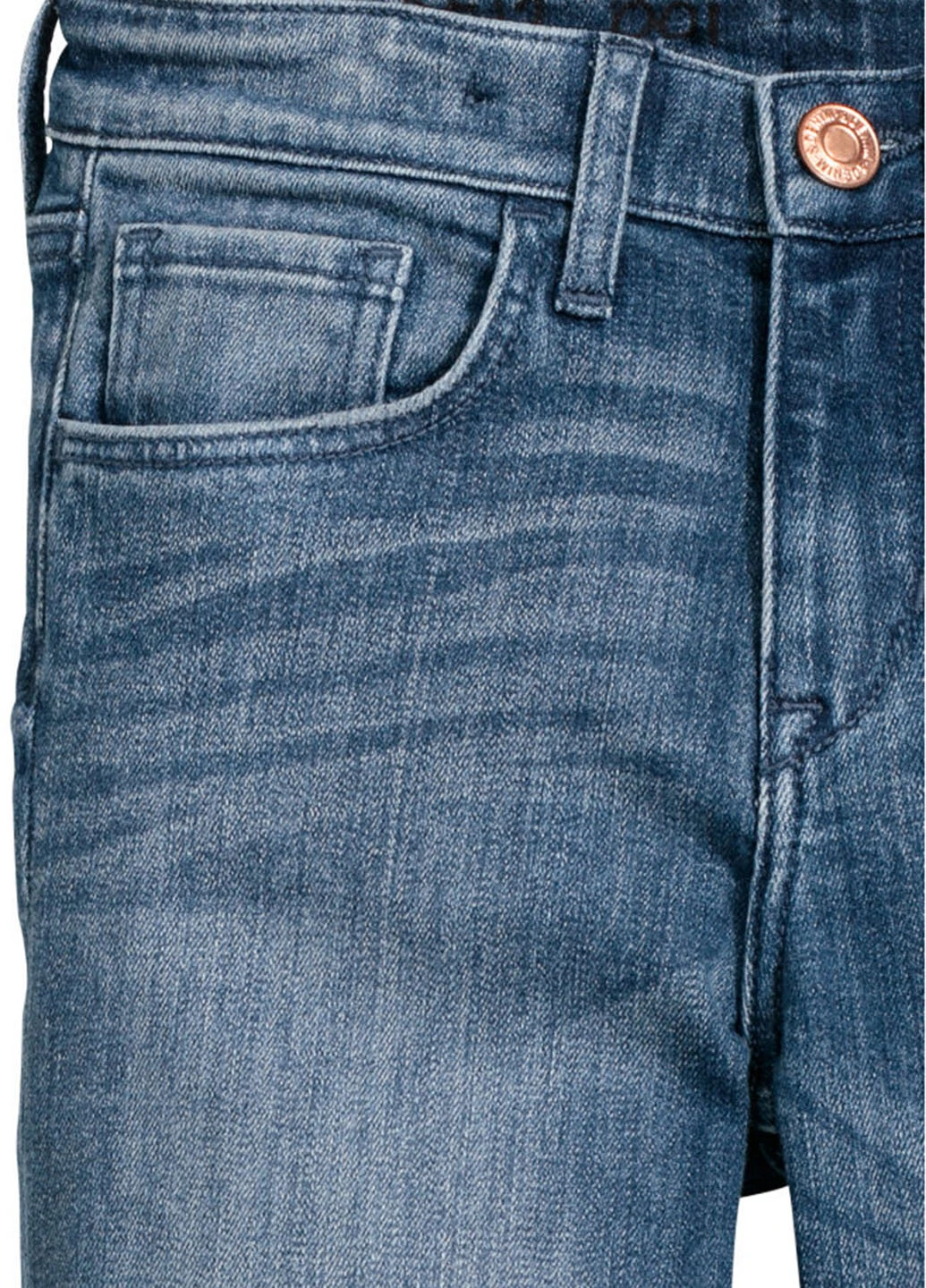 Синие демисезонные клеш джинсы H&M