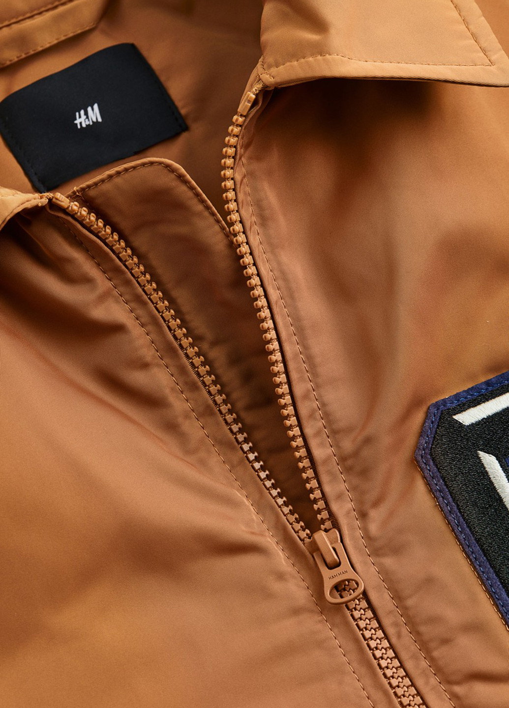 Светло-коричневая демисезонная куртка H&M