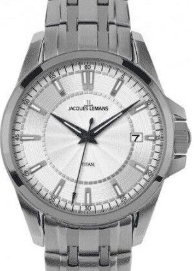 Чоловічі Годинники 1-1704E кварцові класичні Jacques Lemans (226698955)