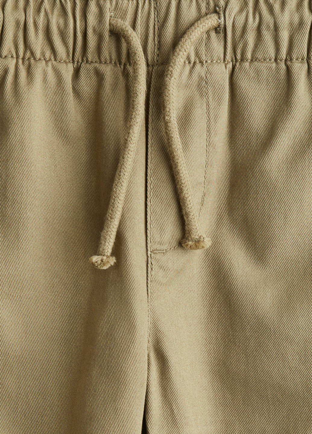 Серо-зеленые кэжуал демисезонные брюки джоггеры H&M