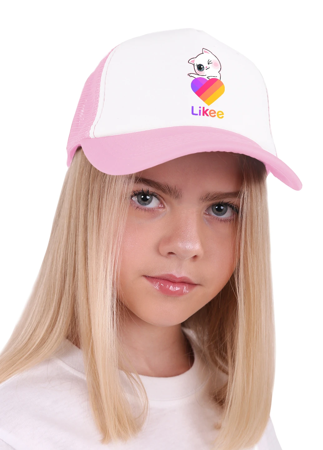 Кепка Тракер дитяча Лайк Котик (Likee Cat) (33404-1595) MobiPrint (220824466)