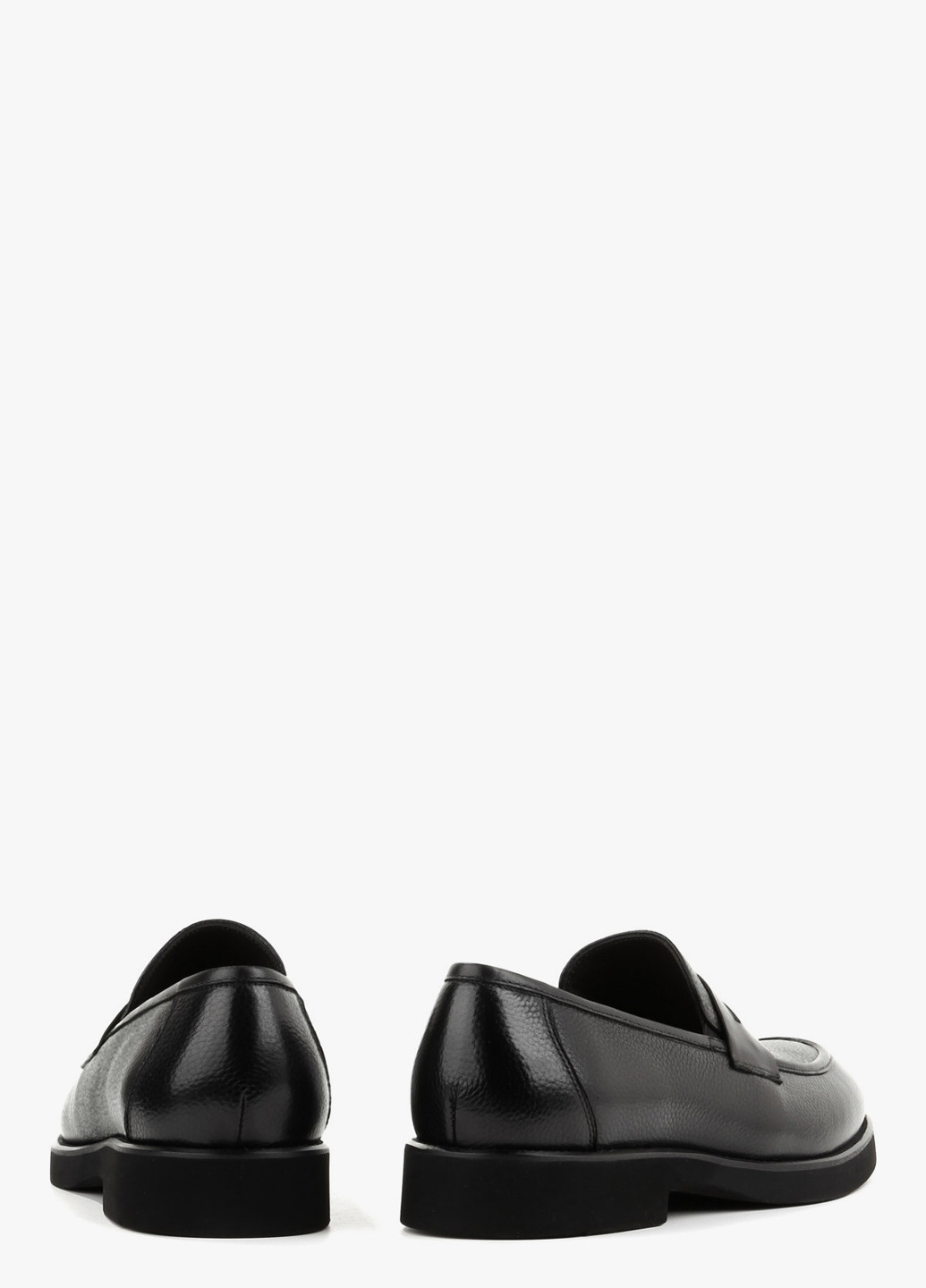 Черные классические туфли Le'BERDES без шнурков