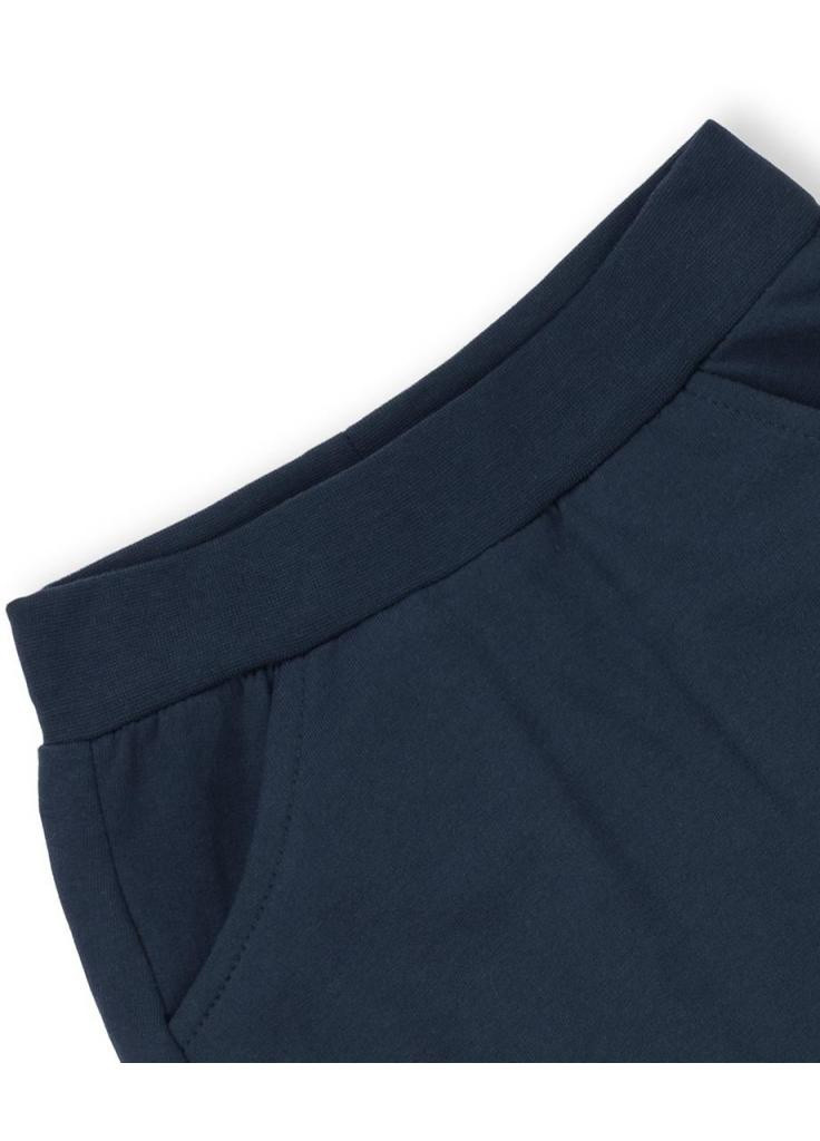 Синій літній костюм десткий з кишеньками (10234-86g-blue) Breeze