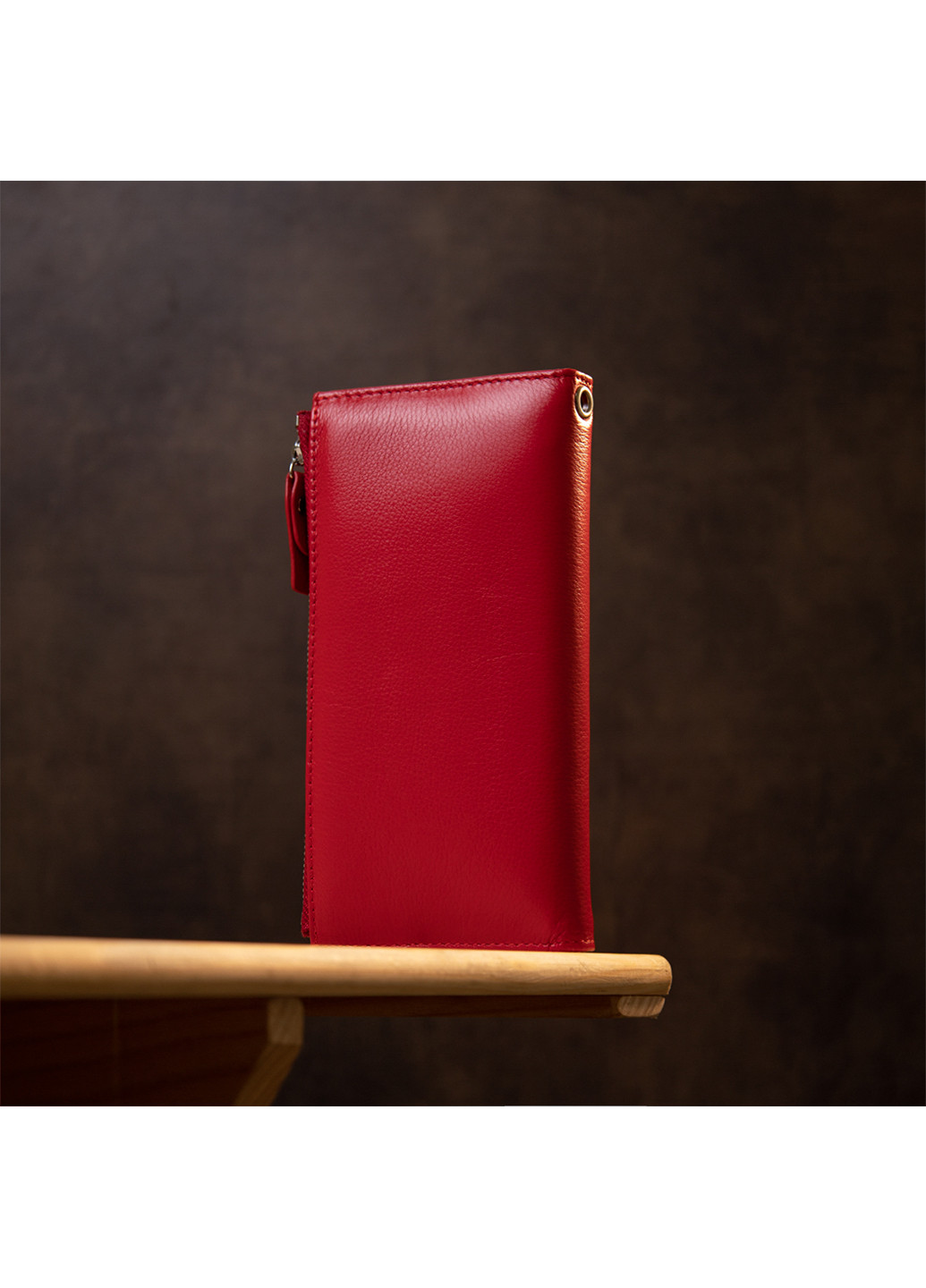 Жіночий шкіряний гаманець 9х19х2 см st leather (242189284)