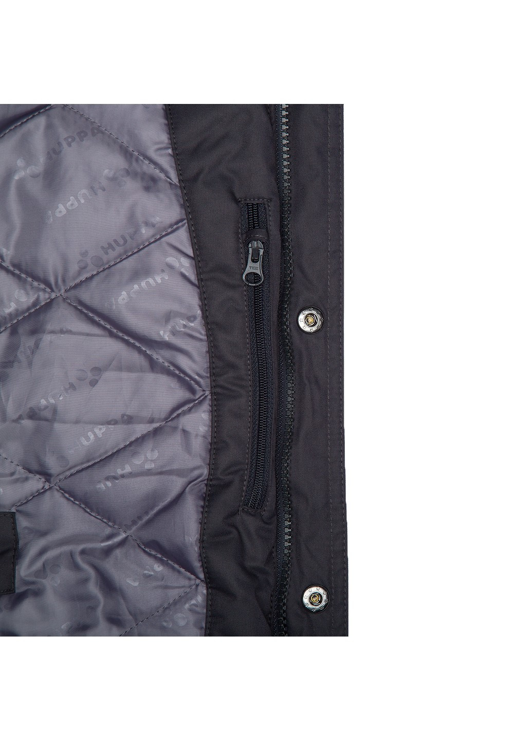 Серое зимнее Пальто зимнее DAVID Huppa