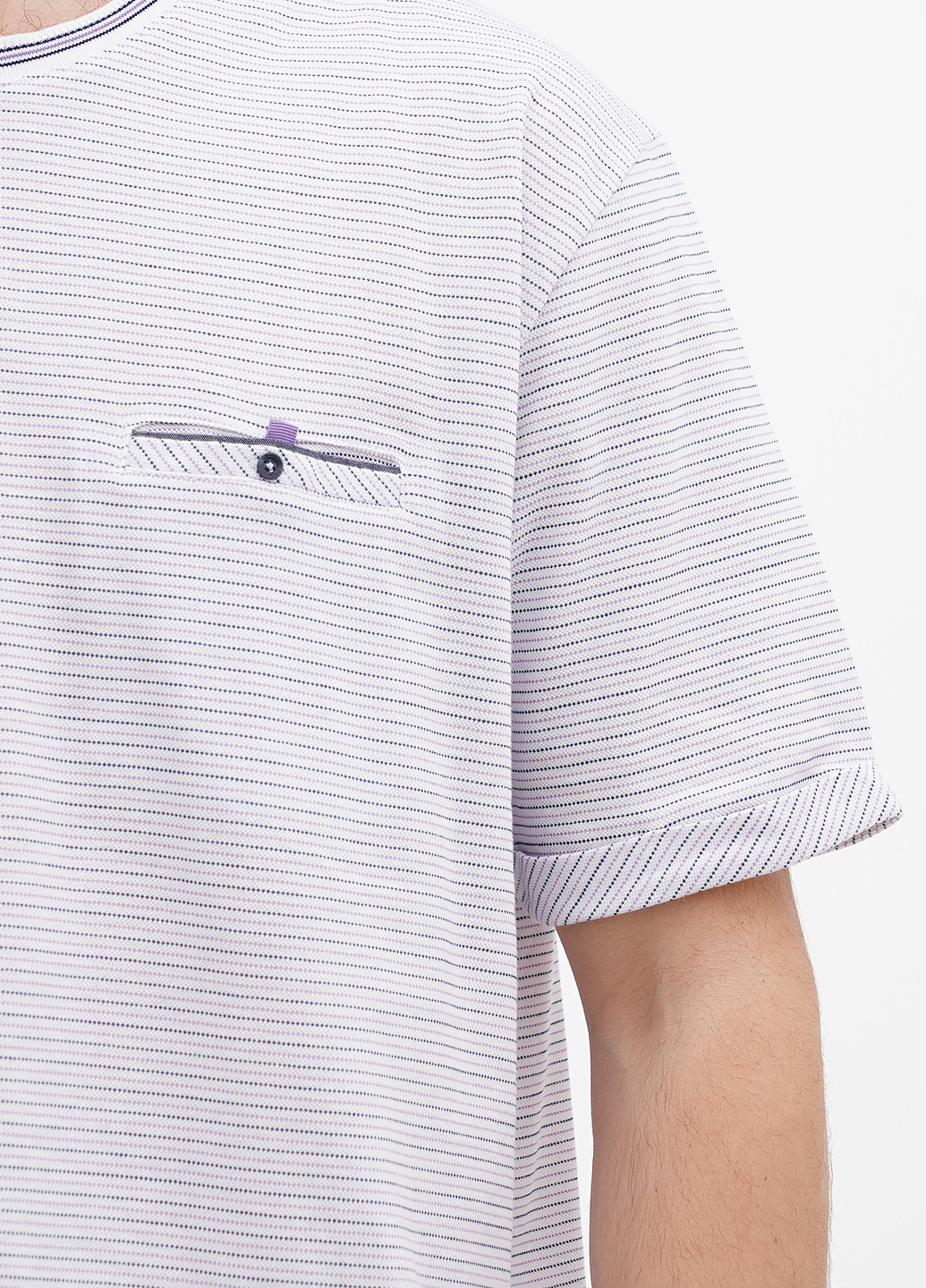 Сиреневая футболка Benson & Cherry