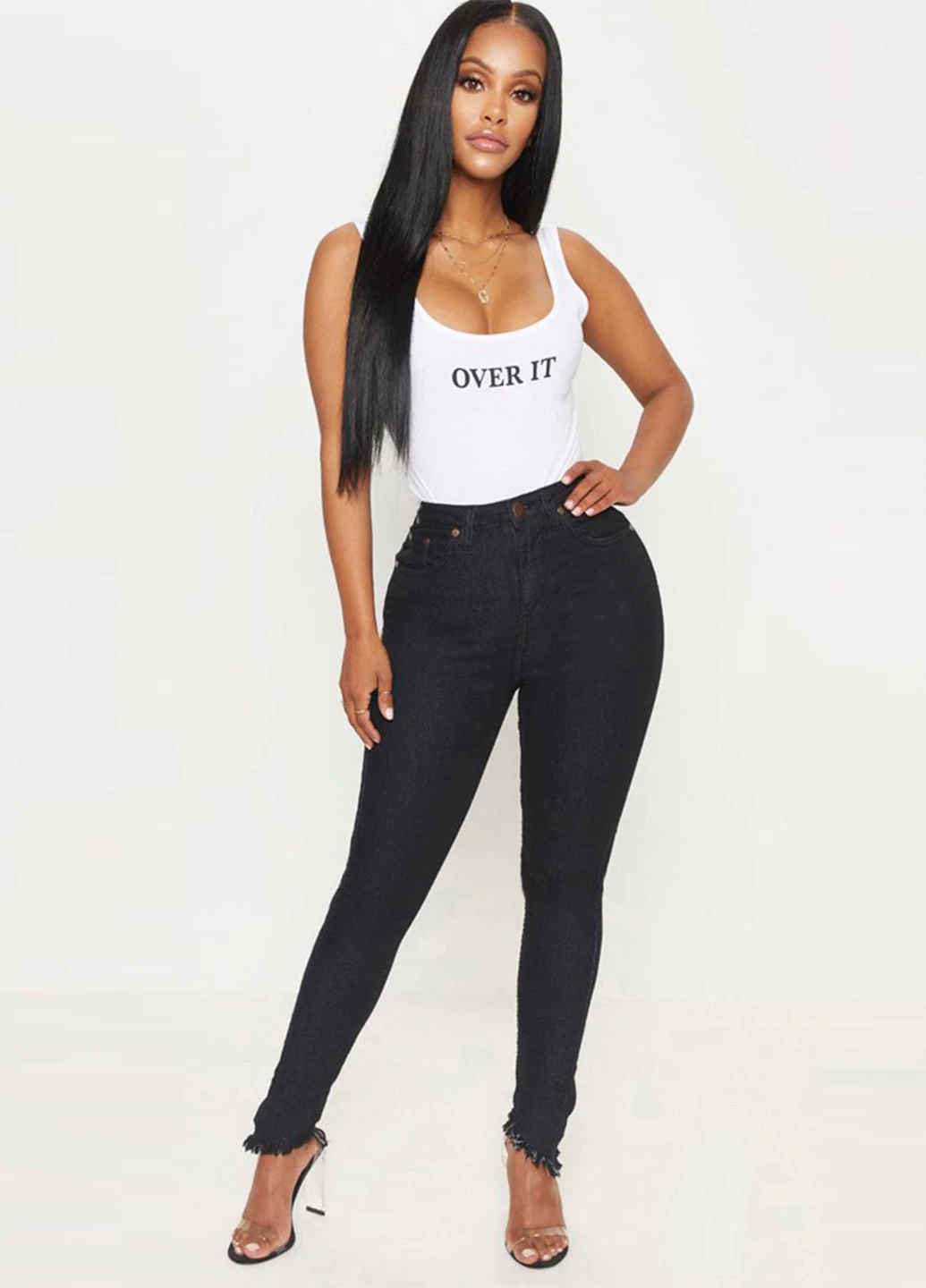 Джинсы PrettyLittleThing - (177140144)