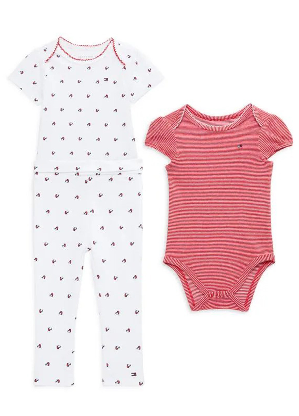 Комбинированный демисезонный костюм (2 шт. боди, брюки) брючный Tommy Hilfiger