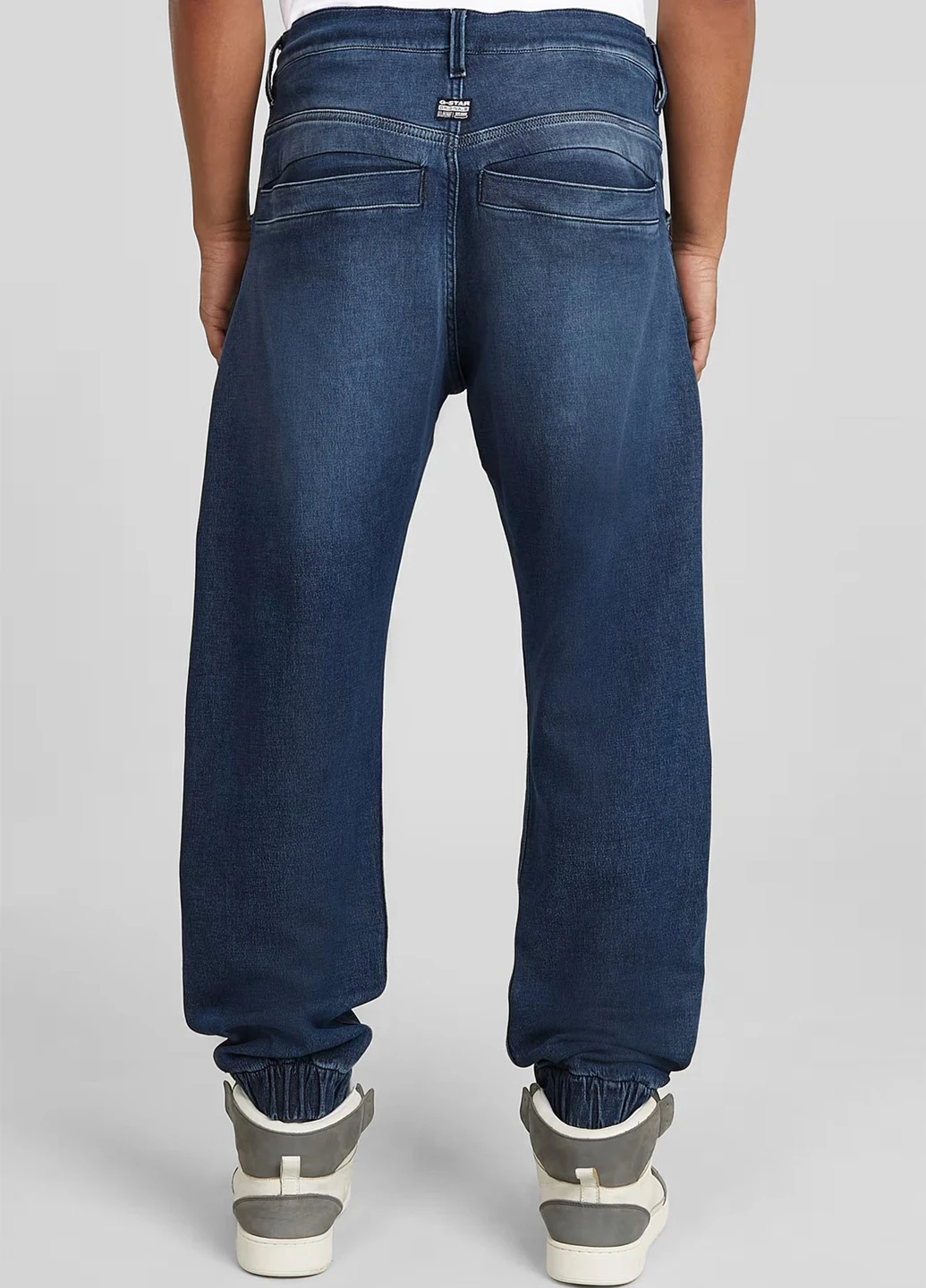 Синие демисезонные джоггеры джинсы G-Star Raw