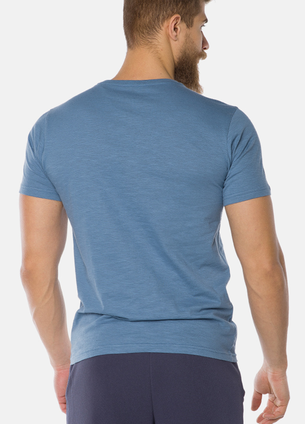 Светло-синяя футболка MR 520