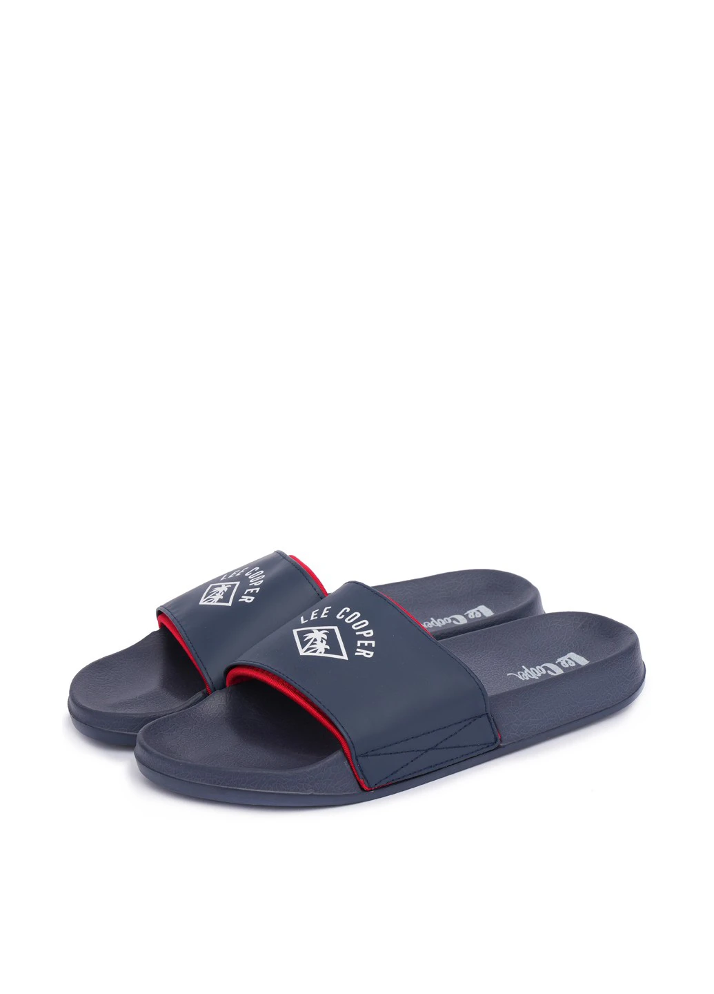 Темно-синие пляжные шлепанцы Lee Cooper
