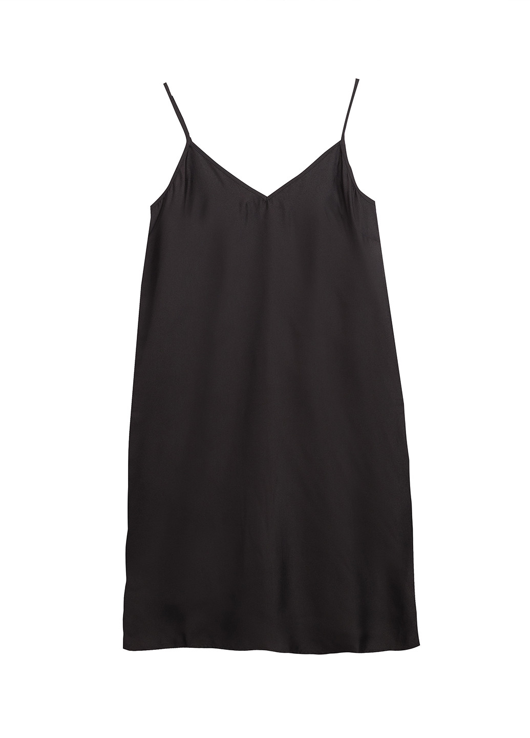 Чорна кежуал сукня сукня-комбінація Asos однотонна