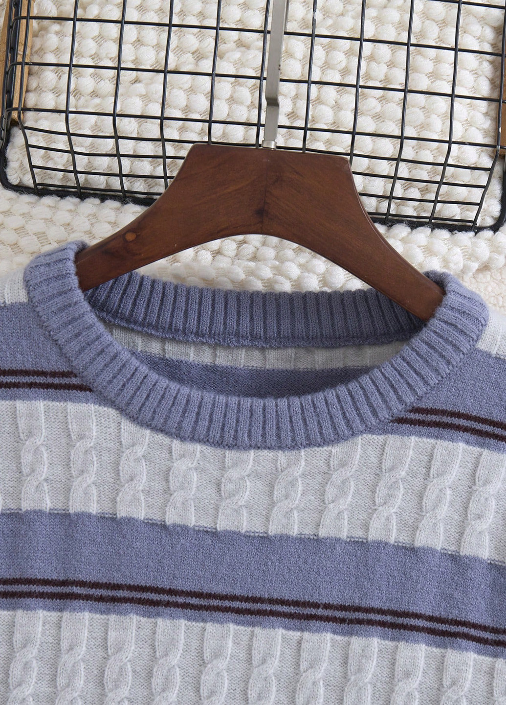 Сіро-синій демісезонний джемпер джемпер SHEIN